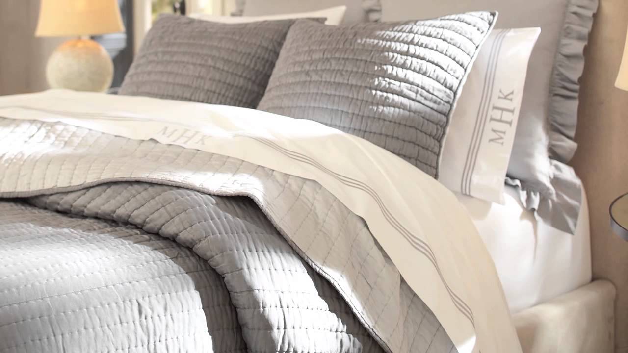 Rustic Luxe Bedding | Pottery Barn