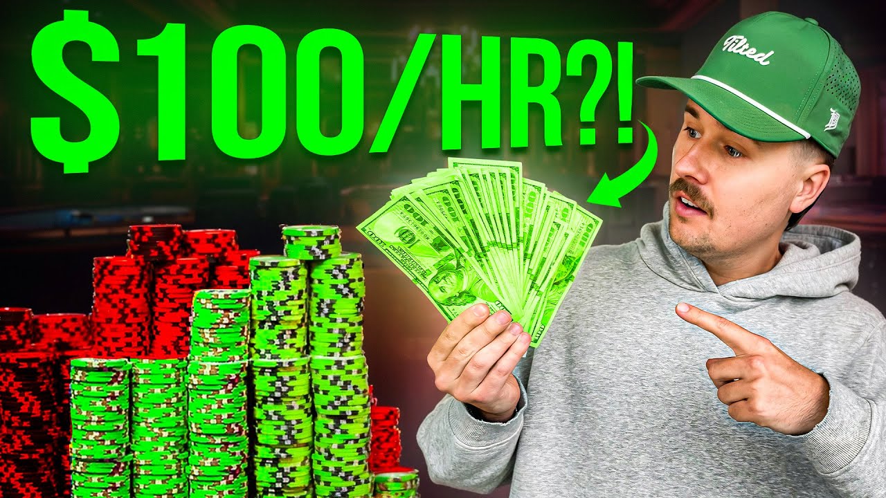 Making $100/Hour Playing Low Stakes Poker!