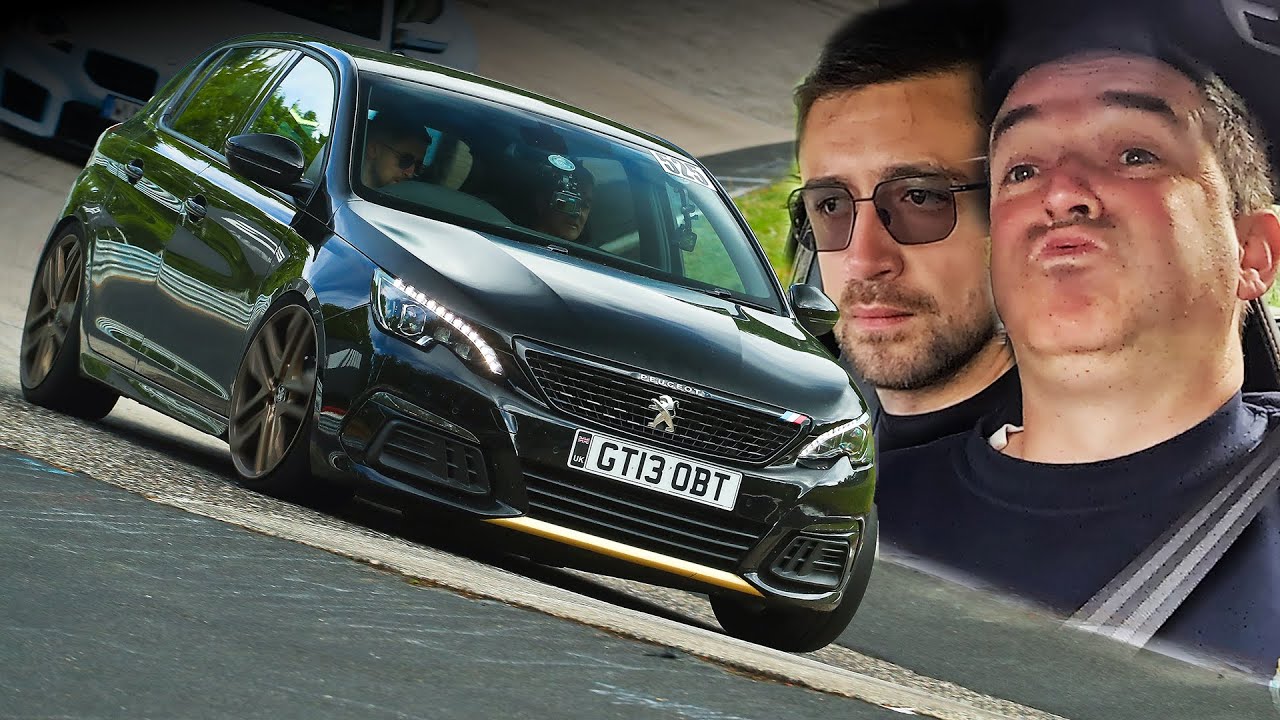 CRAZY Peugeot 308 GTI MEGA SEND! // Nürburgring