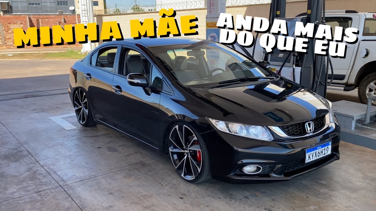 POR ONDE PASSA DESVIA OLHARES / HONDA CIVIC ARO 20 SUSPENSÃO FIXA BRABA