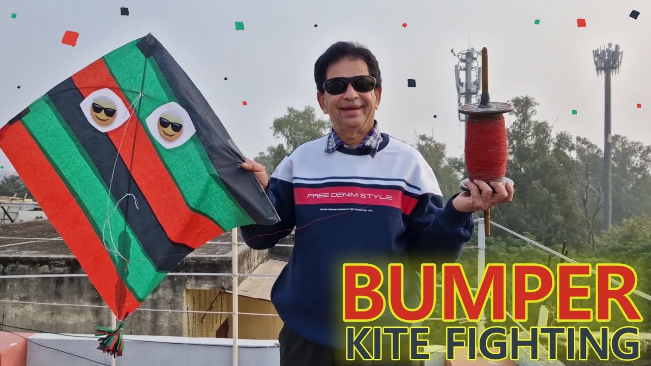 Bumper Kite Fighting Before Lohri / Makar Sankranti / Uttarayan / Kites Vlog