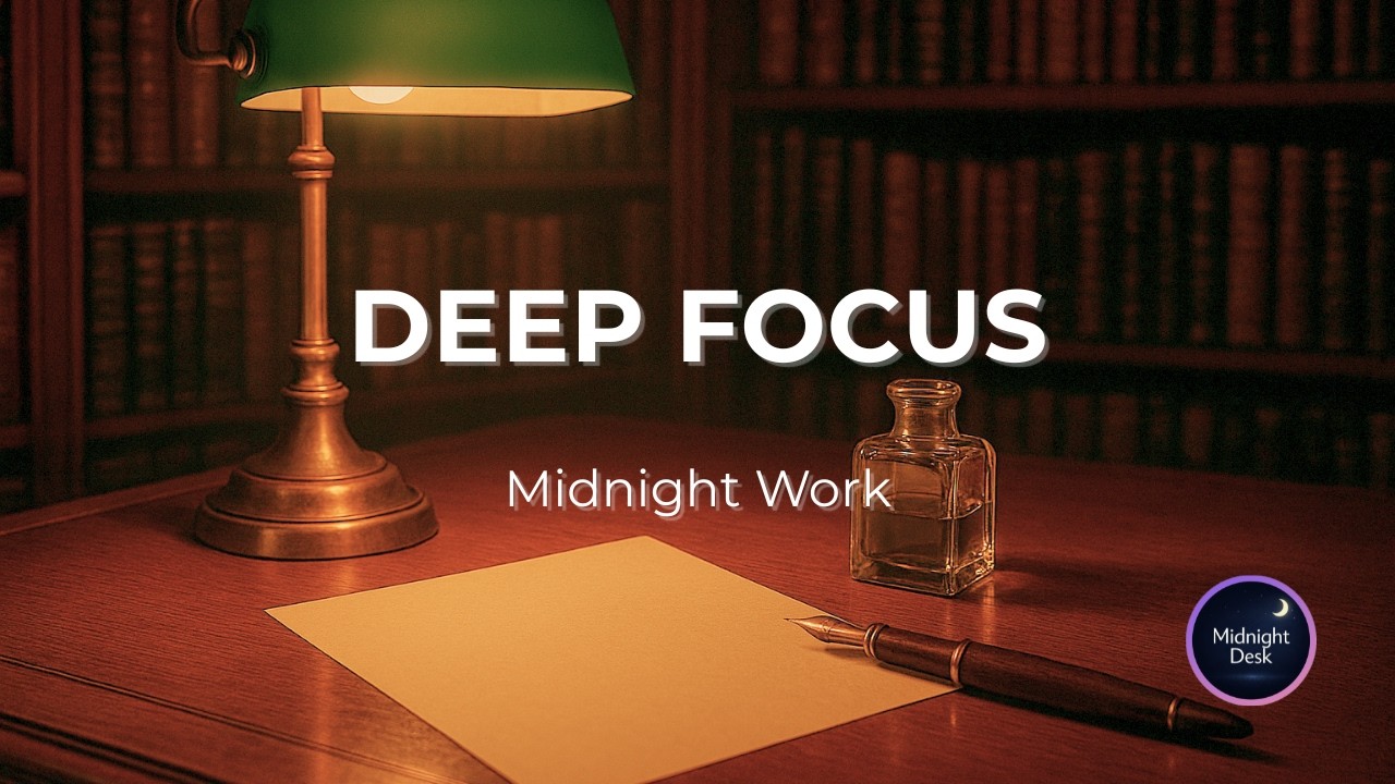 Deep Focus Music for Work | Unopened Letter – Midnight Classic Ambient (1 Hour)[Vol.123]