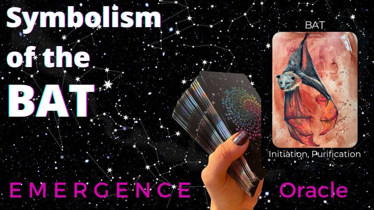 🦇 Bat Spirit Message from Emergence Oracle Deck