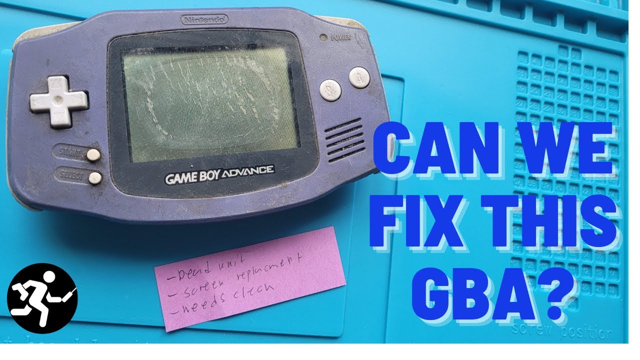 Gameboy Advance Restoration (with polarizer replacement)