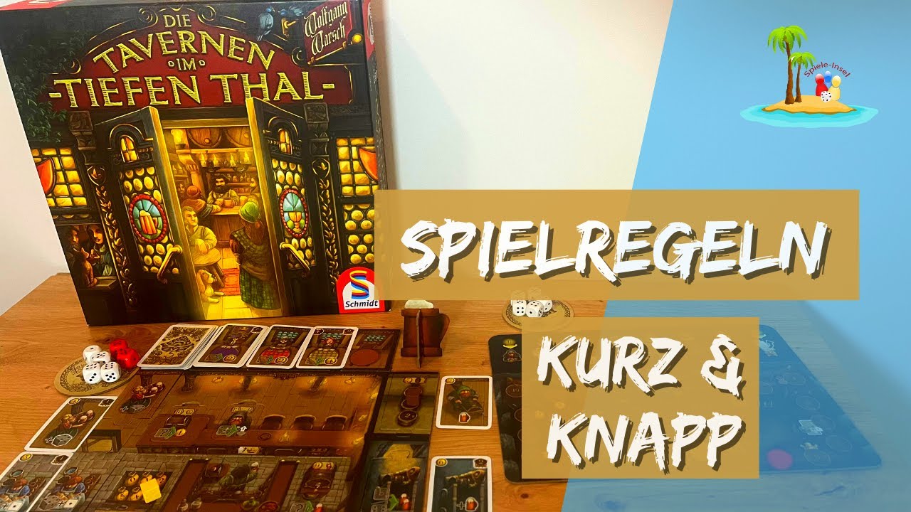 Tavernen im tiefen Thal - Spielanleitung (Schmidt Spiele)