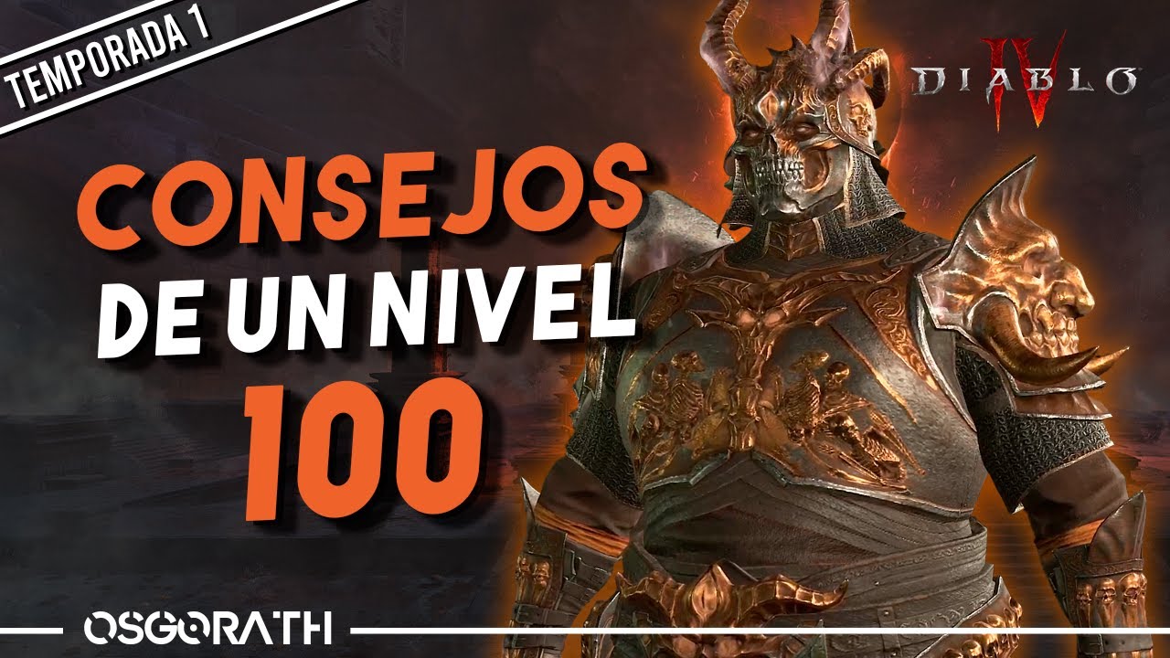 DIABLO 4 - COSAS QUE ME HUBIERAN GUSTADO SABER ANTES DE EMPEZAR - TEMPORADA 1