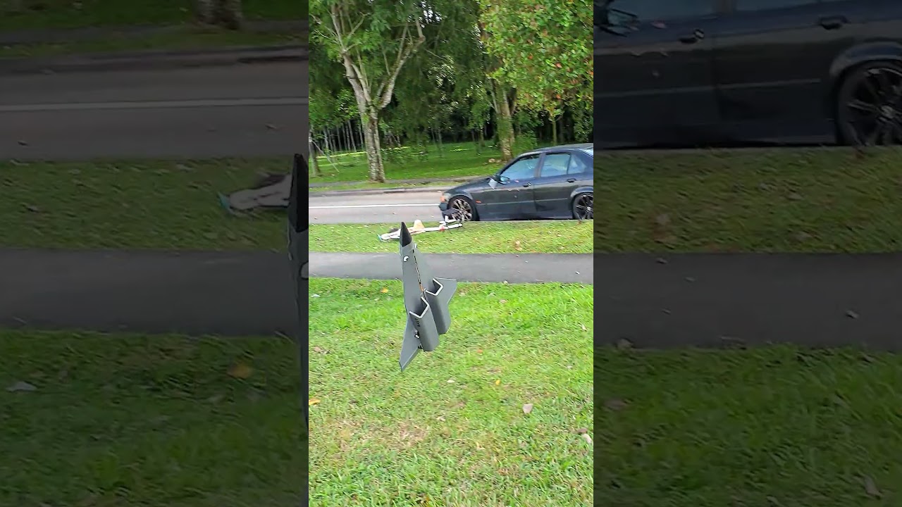 SR-72 Cobra Landing #sr72 #fx9672 #edf #rcplane #topgun #darkstar