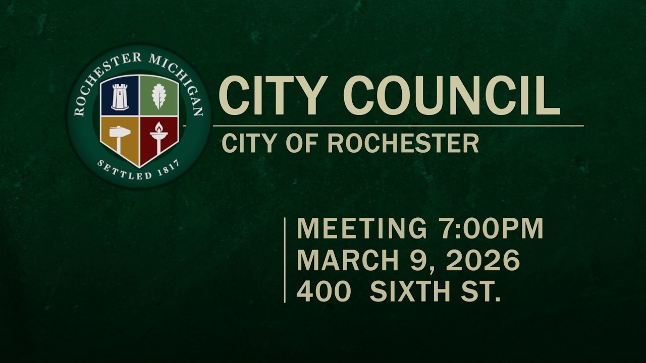 Rochester City Council Meeting - March 9, 2026