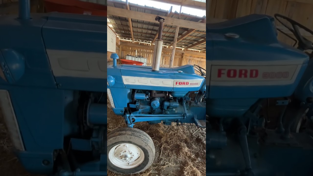 Ford 3000! Another great dependable older diesel tractor! #tractor #ford