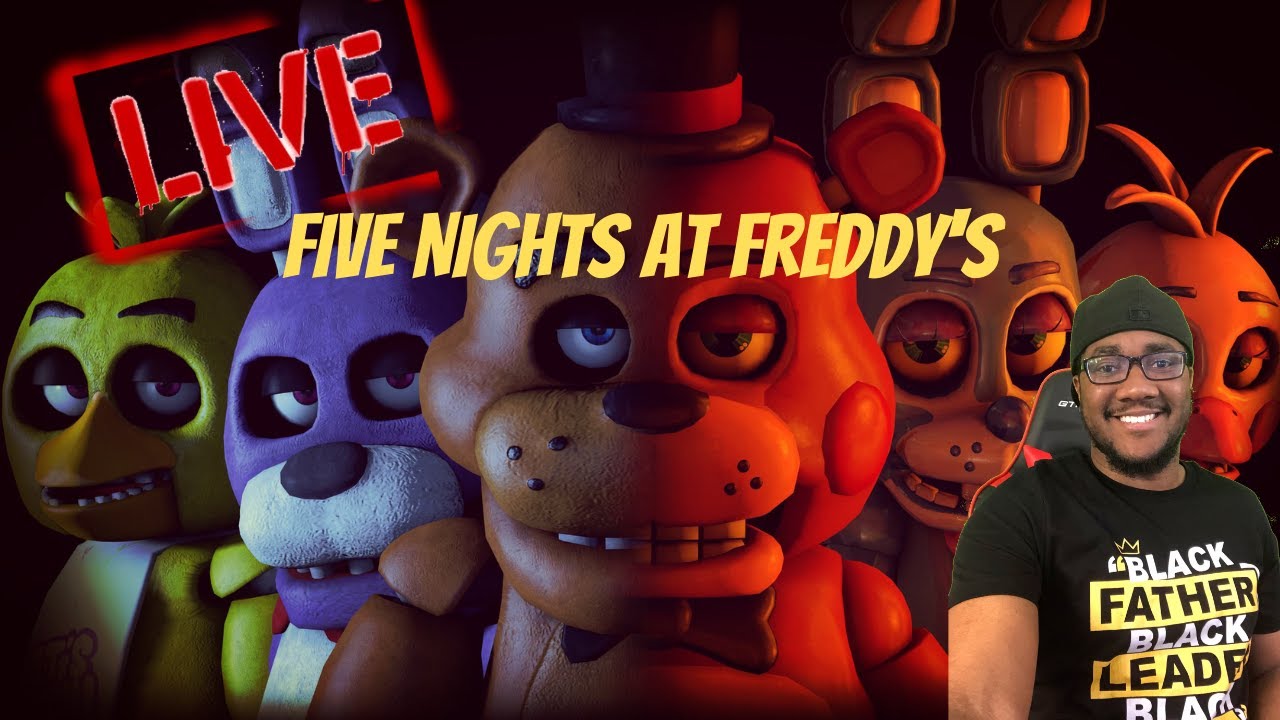 🔴Live - First Livestream on Youtube! Getting scared on Five Night's at Freddy's and then Destiny 2