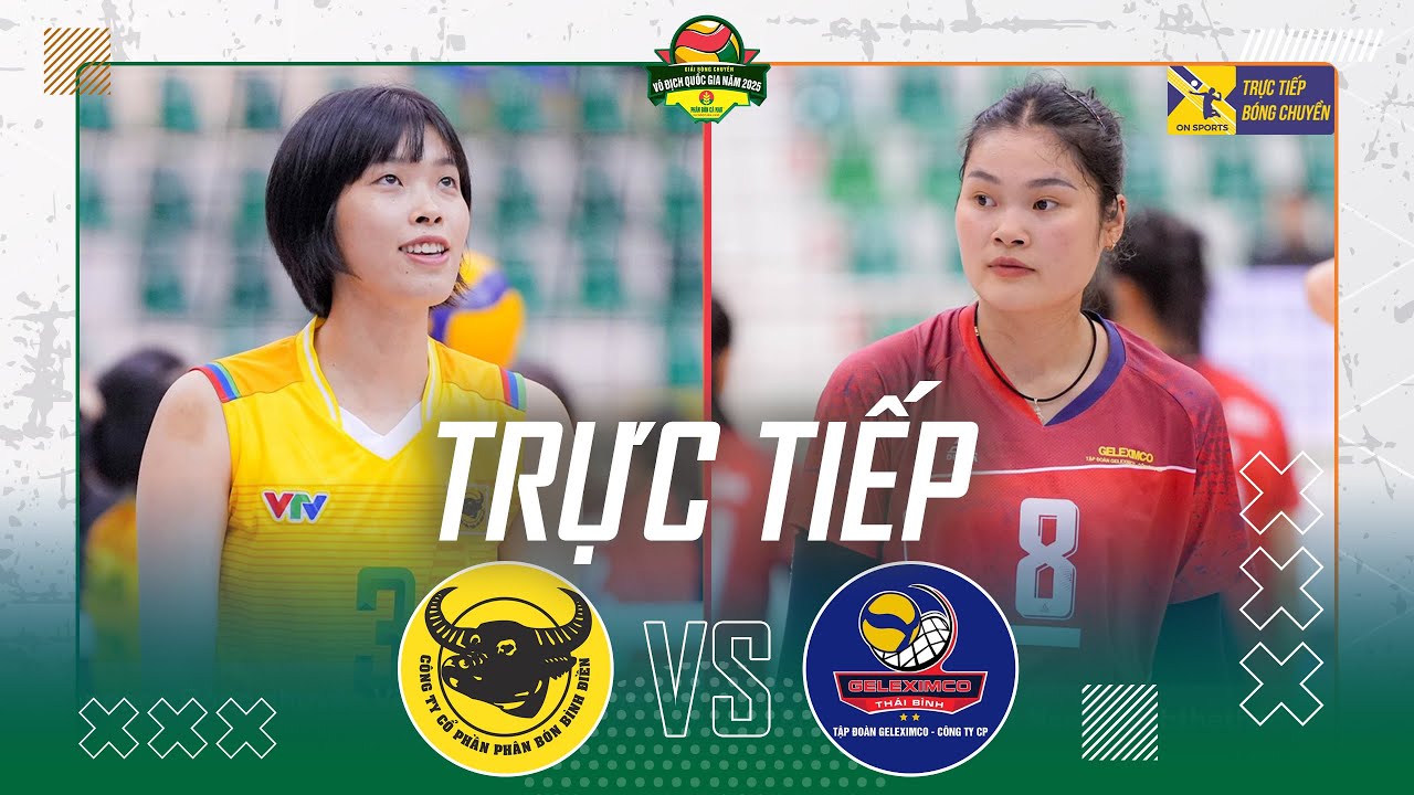 🔴Trực tiếp: VTV Bình Điền Long An vs Geleximco Thái Bình | Bảng Nữ - Giải bóng chuyền VĐQG 2025