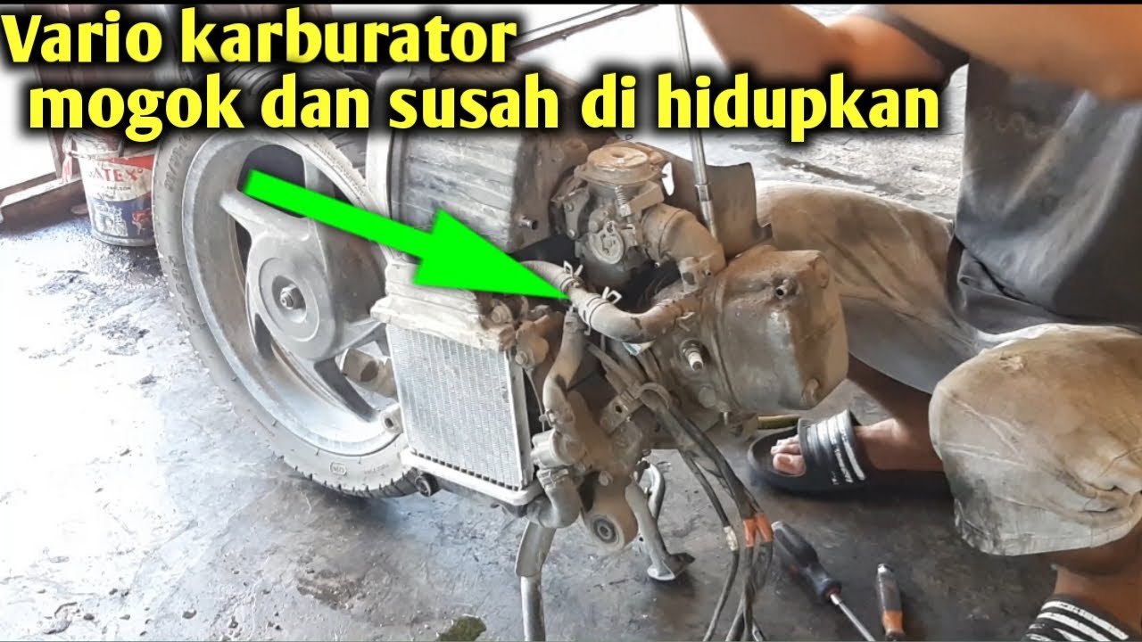 vario karburator susah hidup ini penyebabnya