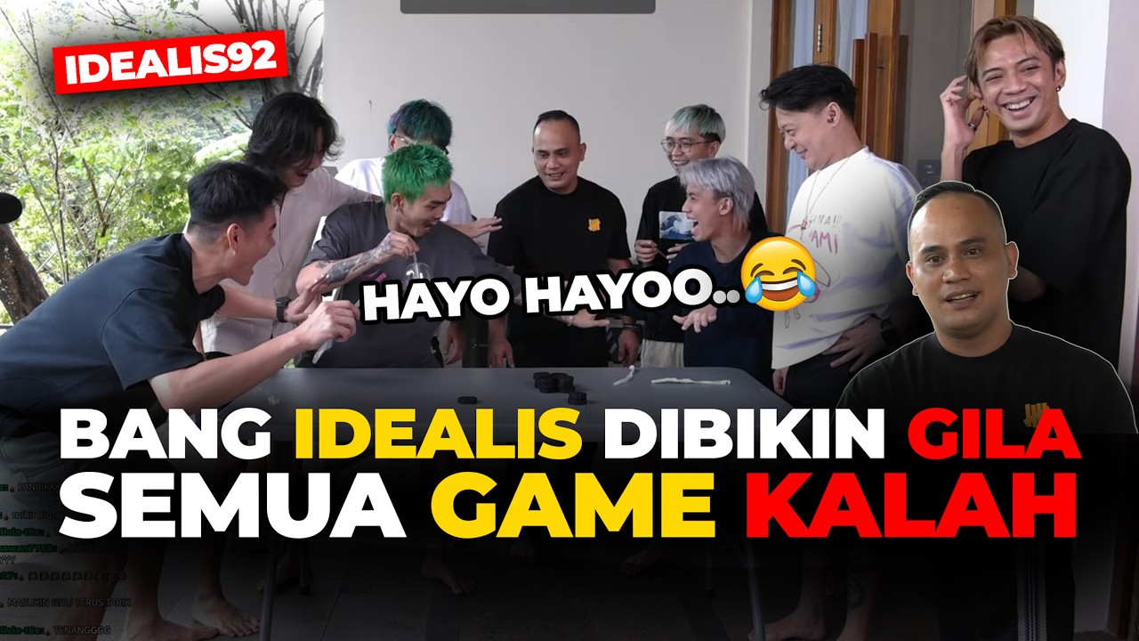 YB - IDEALIS92 KENA MENTAL EMOSI🤣KALAH TELEK 4 - 1 FULL NGAKAK🤣 #MARAPTHON3