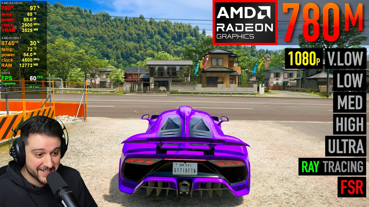 Не верится, как хорошо Forza Horizon 6 идет на встроенной графике!