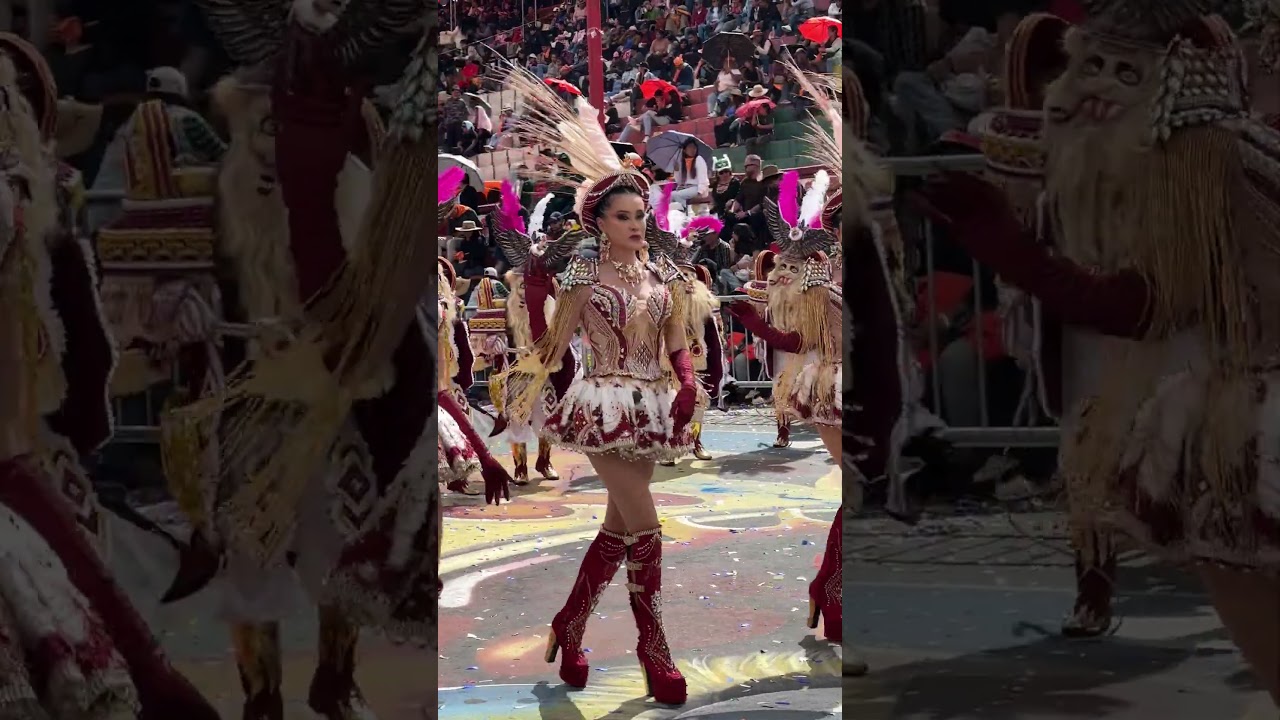 Caporales in Oruro Carnival 🇧🇴 | Powerful Bolivian Dance