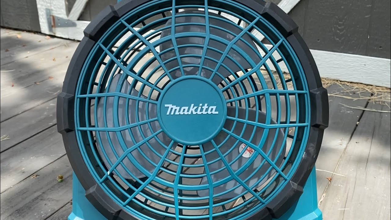 This Is The Best Portable Fan By Far ~ Makita 18V Job Site Fan