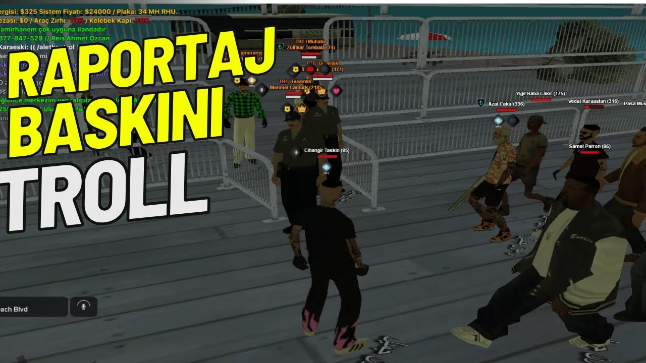 RAPORTAJ BASKINI (MTA TROLL)