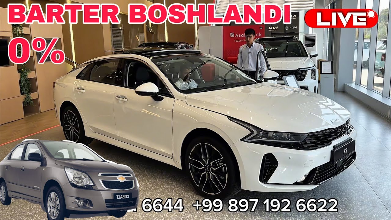 Kia Denov avto salonidan eski moshinaga almashing! #automobile #kia 