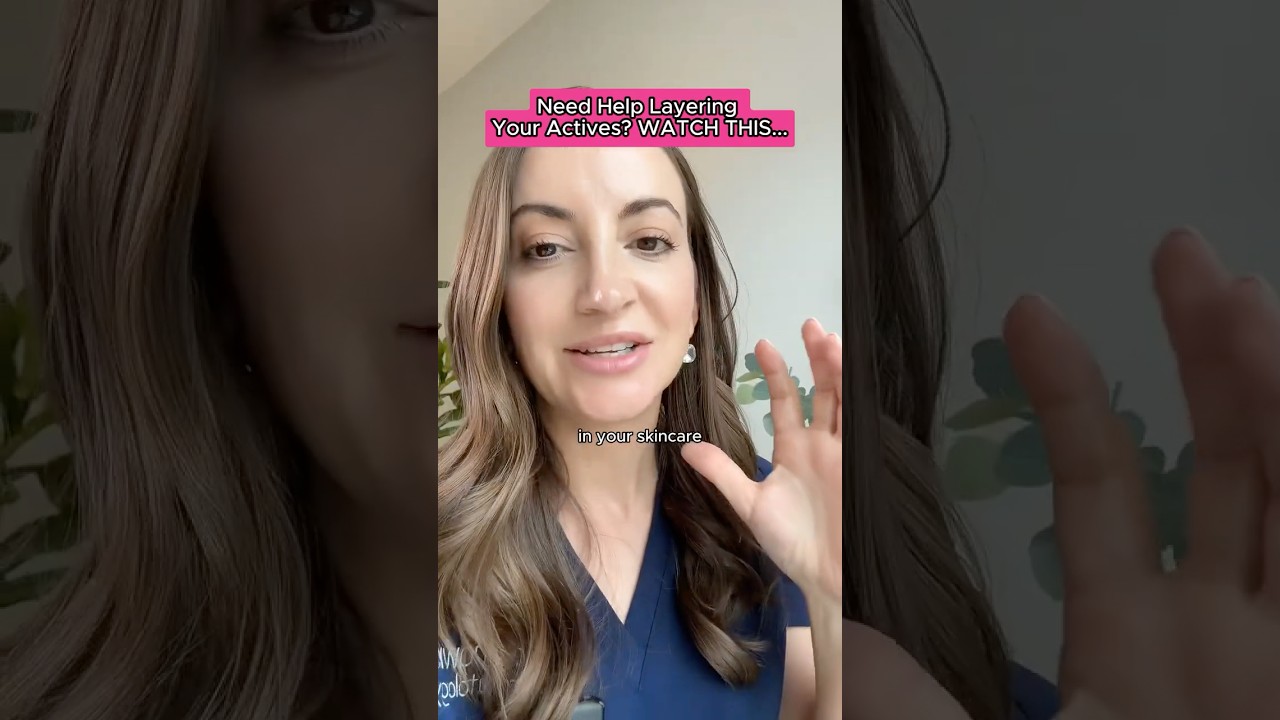 How to Combine Niacinamide With Other Skincare Actives! 👀 Derm Answers! #skincareroutine #shorts