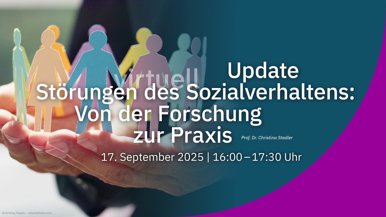DGKJP Virtuell - Update Störungen des Sozialverhaltens: Von der Forschung zur Praxis (17.09.2025)