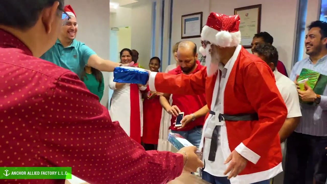 Jingle all the way to the annual Christmas Party of Anchor Allied Factory L.L.C.