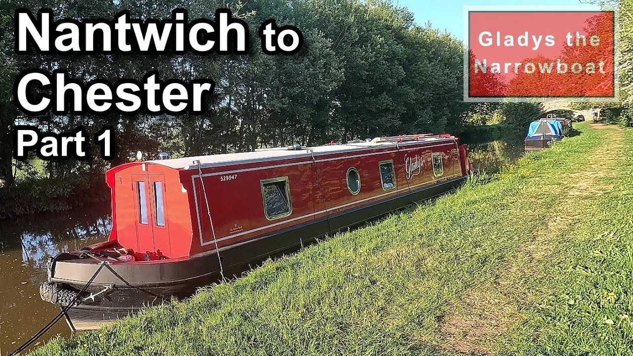 Narrowboat cruise from Nantwich to Chester Part 1