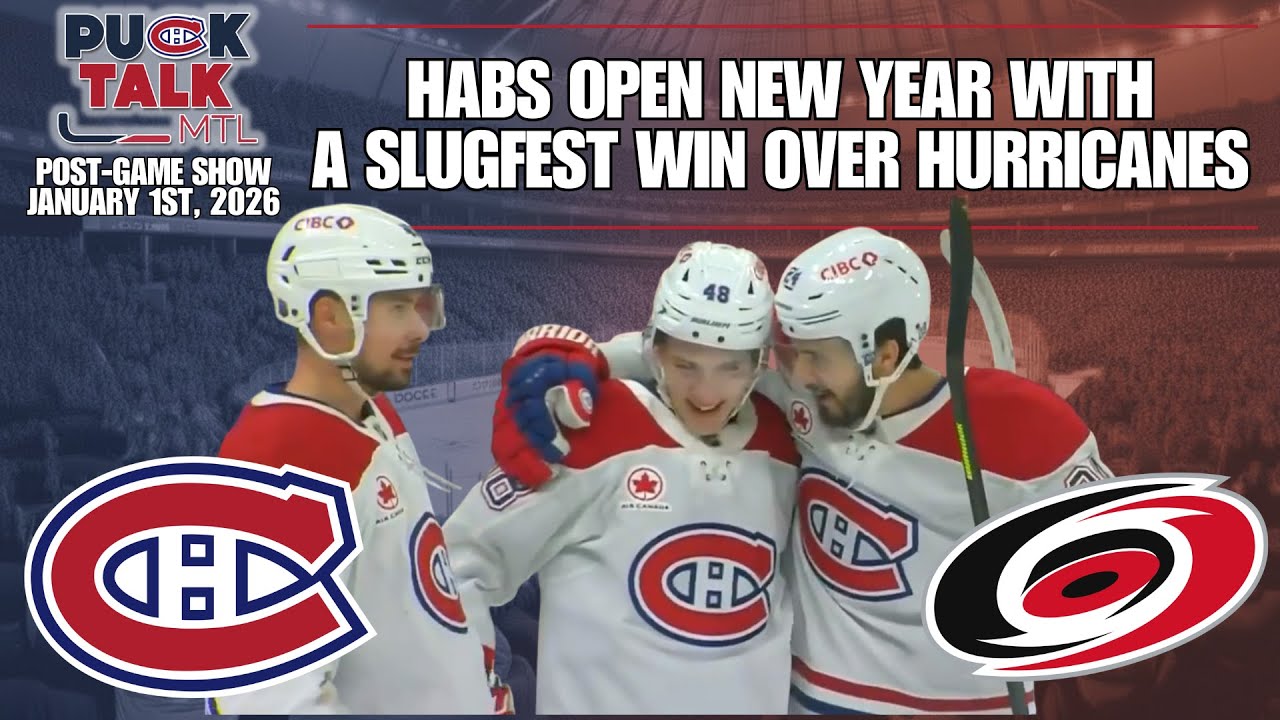 PuckTalk Post-Game | Habs Open New Year With A Slugfest Win Over Hurricanes