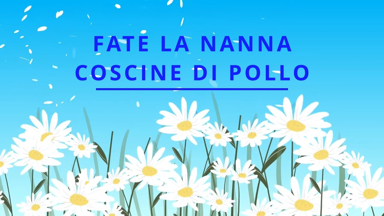 🐣💤FATE LA NANNA COSCINE DI POLLO🎹NINNA NANNA E FILASTROCCA AL PIANOFORTE PER BIMBE E BIMBI💕CON TESTO