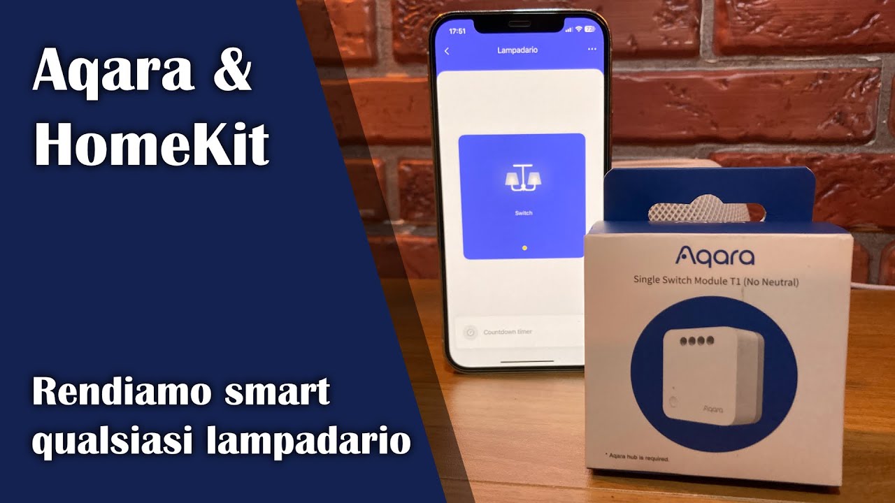 Rendiamo smart qualsiasi lampadario con Aqara e  HomeKit