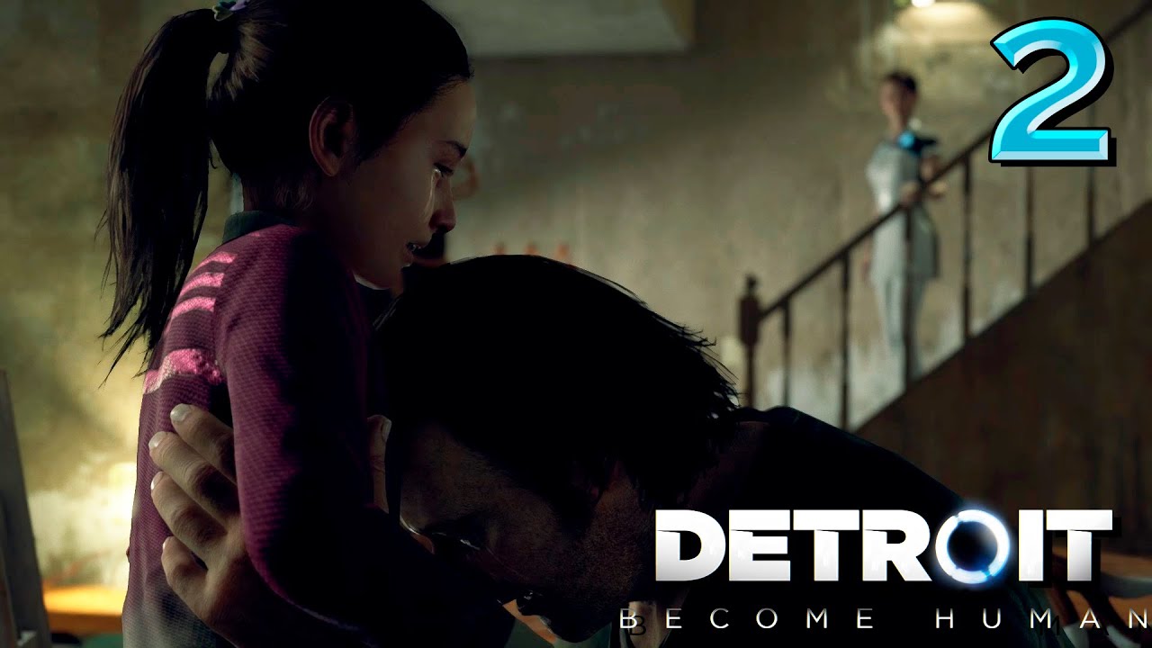 Detroit: Become Human прохождение на геймпаде часть 2 Грустно, печально...