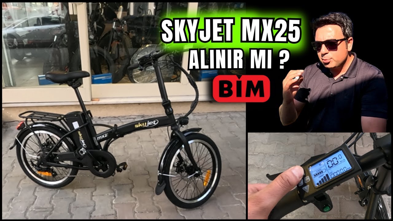 Bim Mağazalarından Skyjet Mx25 Elektrikli Bisiklet Alınır Mı ?  #skyjetmx25 #elektriklibisiklet