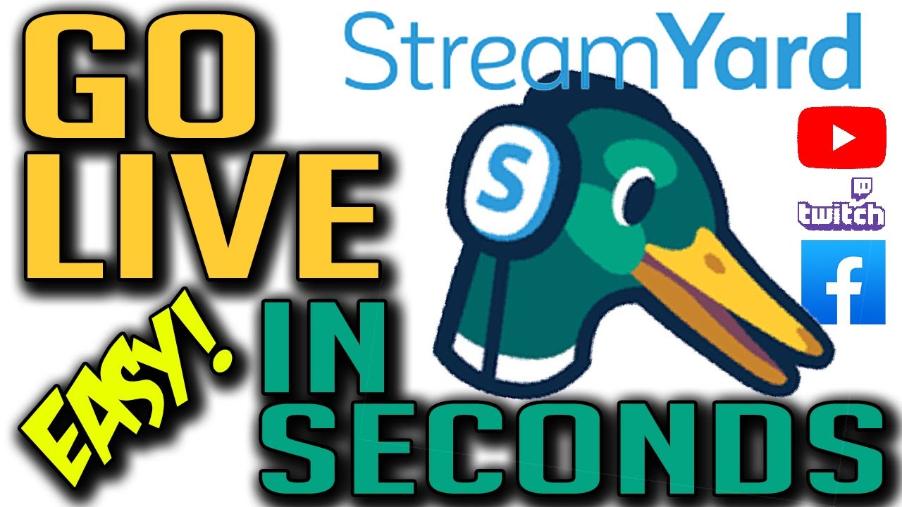 How to go live with Streamyard | Complete Tutorial