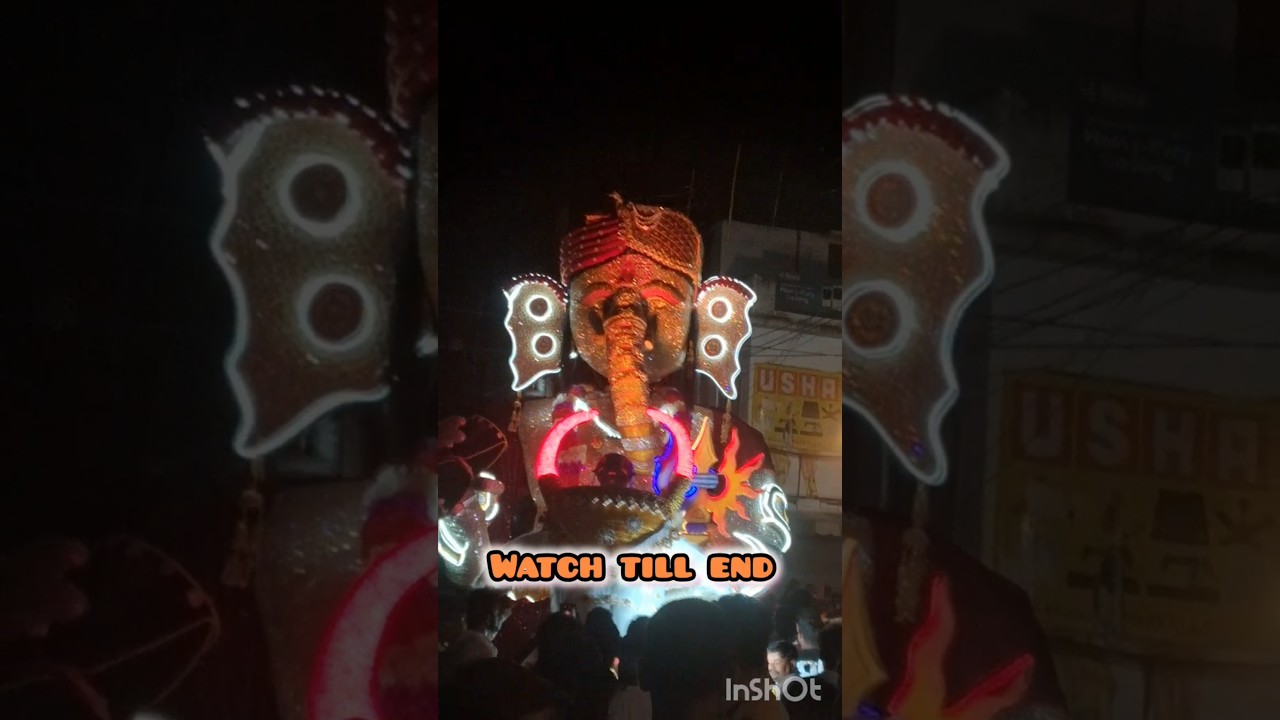 ganesh chaturthi  special rath yatra #jhaki #ganpattibappamorya #bhagvan #movable #rathyatra2026
