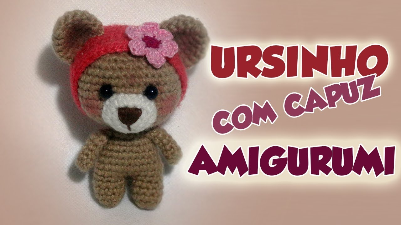 ursinho amigurumi