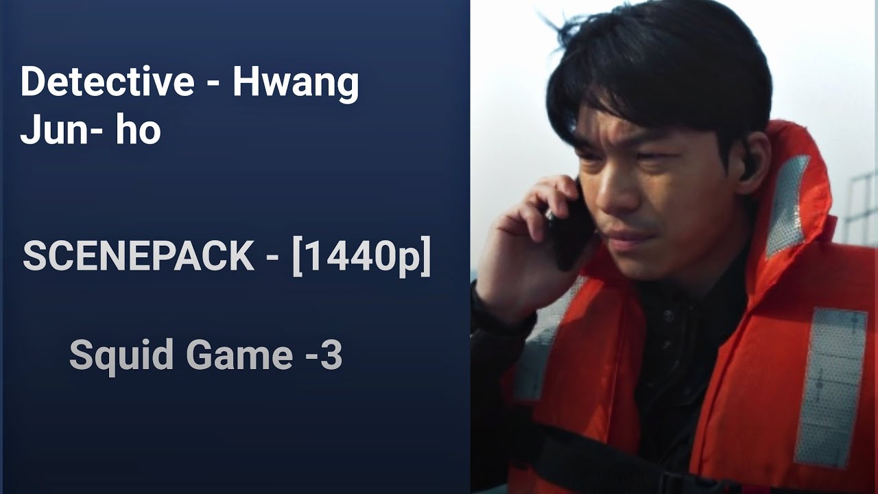 Detective Hwang Jun-ho Scenepack 1440p Squid Game - 3