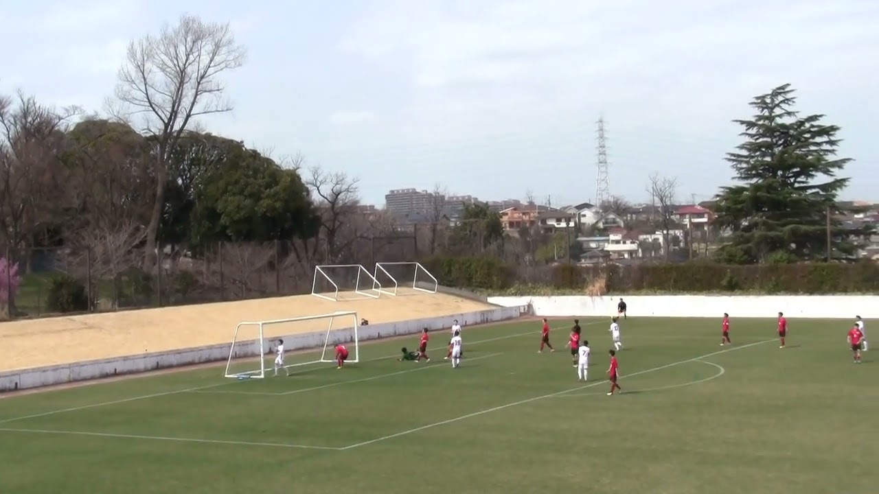 ０－３　前半３３分（３３分）：ＭＦ１２林　龍之介（東急ＳレイエスＦＣ）