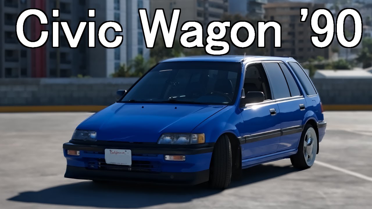 1990 Honda Civic Wagon (shuttle) | El Honda en onda