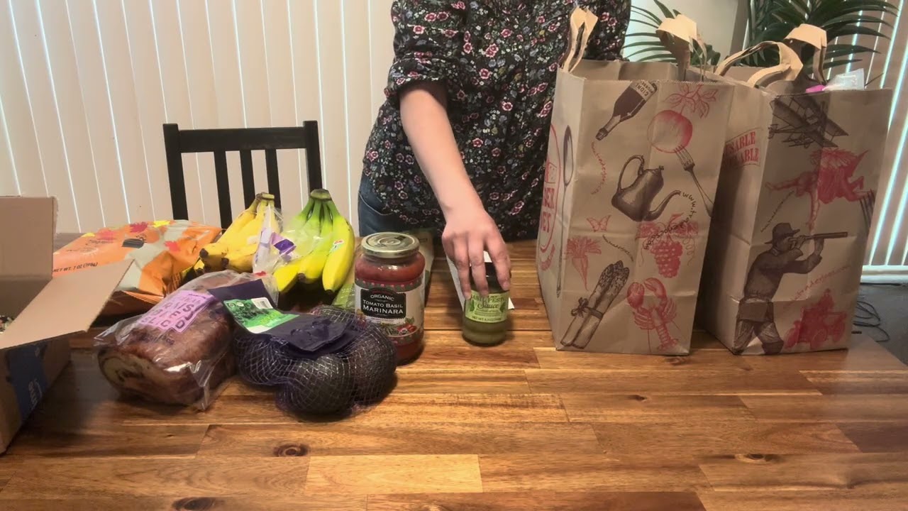 EBT Food Stamps Haul /  Bay Area California Low Income Single Mom 