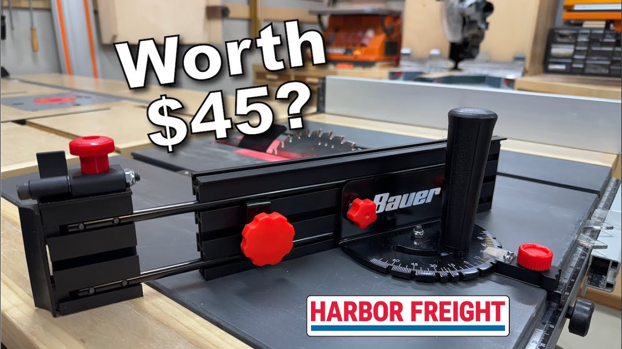 Harbor Freight Miter Gauge + Fence Review (Update: Price Has Increased)