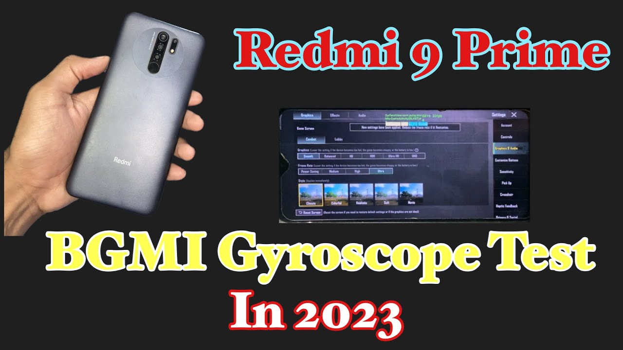 Redmi 9 Prime BGMI Test with FPS meter In 2023⚡️||@AdityaOG1184