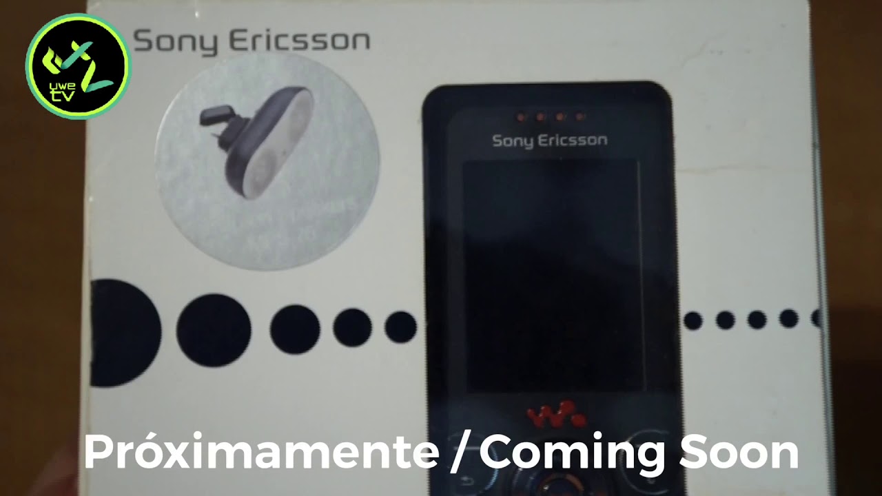 Unboxing Retro: Ep. 2 Avance. Sony Ericsson W580i