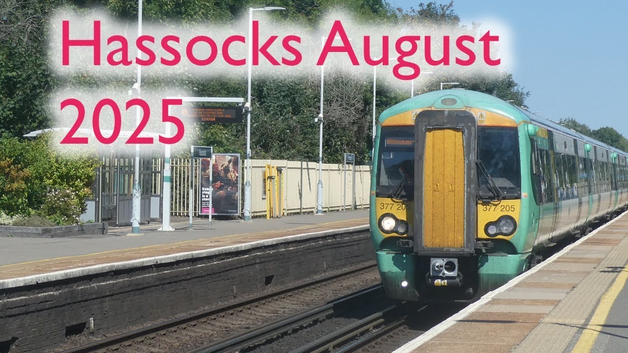 Trains at Hassock August 2025