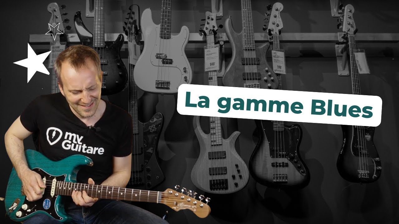 Apprendre la gamme Blues à la guitare - Cours Débutant