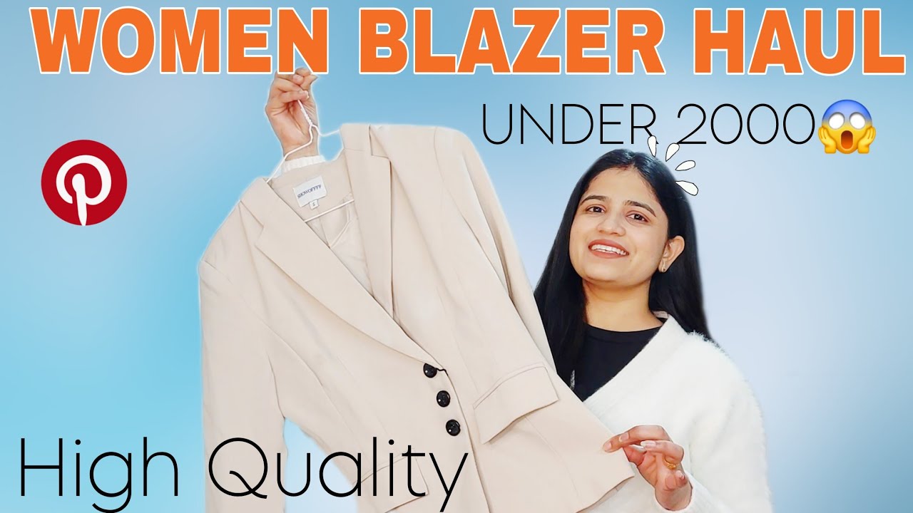 BLAZER  for women Under 2000 | Most Affordable and High Quality Blazer Haul | Blazer haul women