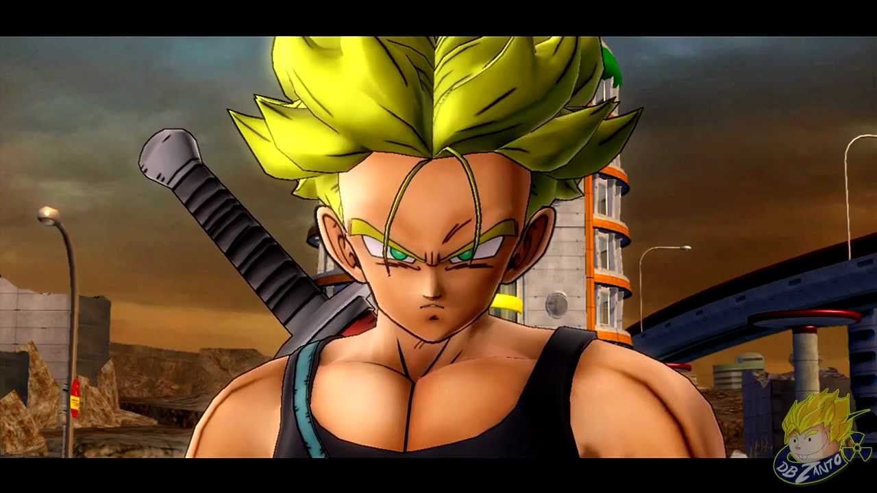 Dragon Ball Z Ultimate Tenkaichi - Story Mode SSJ Trunks Vs Android #18 и #17 (Часть 35) 【HD】
