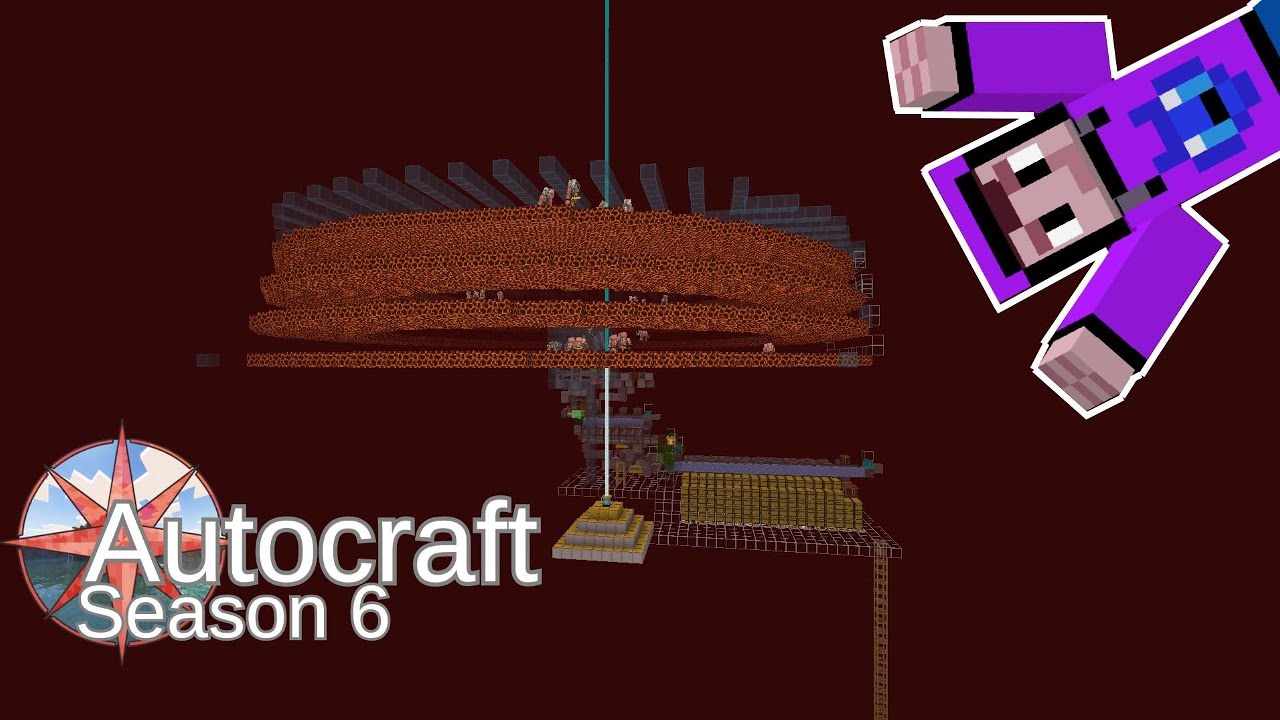 I built a GOLD FARM so I could start the MAIN BASE! - AutoCraft Season 6 Ep 5