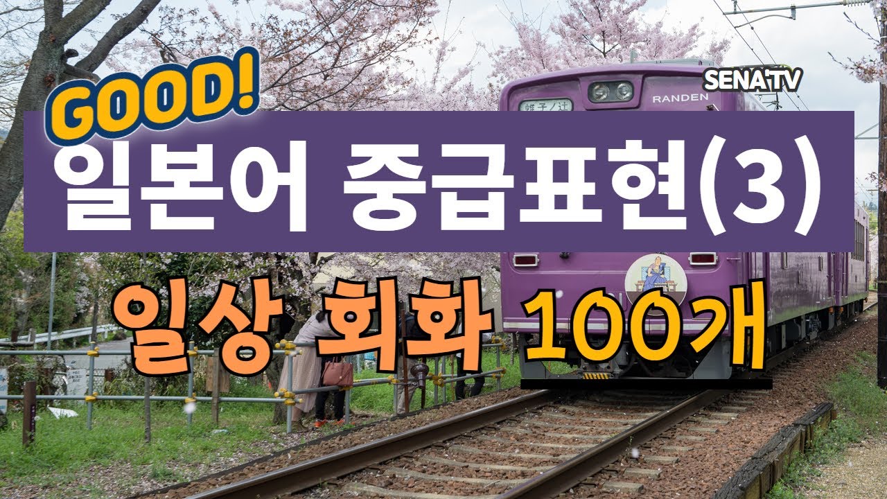 [중급일본어 회화(3)] 하루하루 늘어가는 외국어 실력 쌓기 100문장