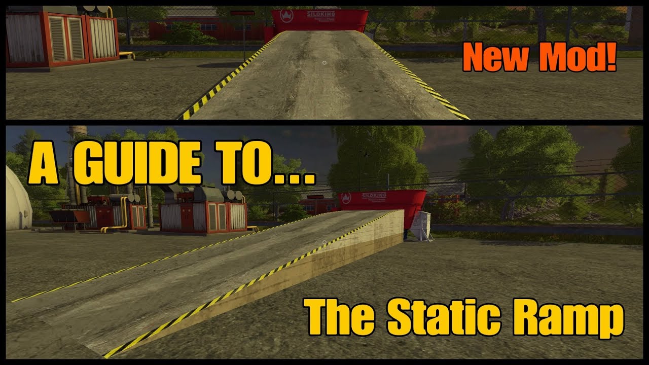 Farming Simulator 17 PS4: A Guide to... The Static Ramp (New Mod)