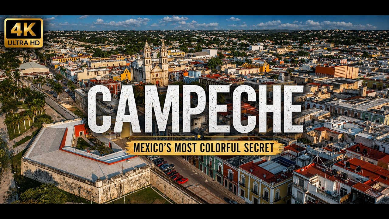 CAMPECHE Will Surprise You &ndash; Mexico&rsquo;s Colorful Walled City in 4K Cinematic