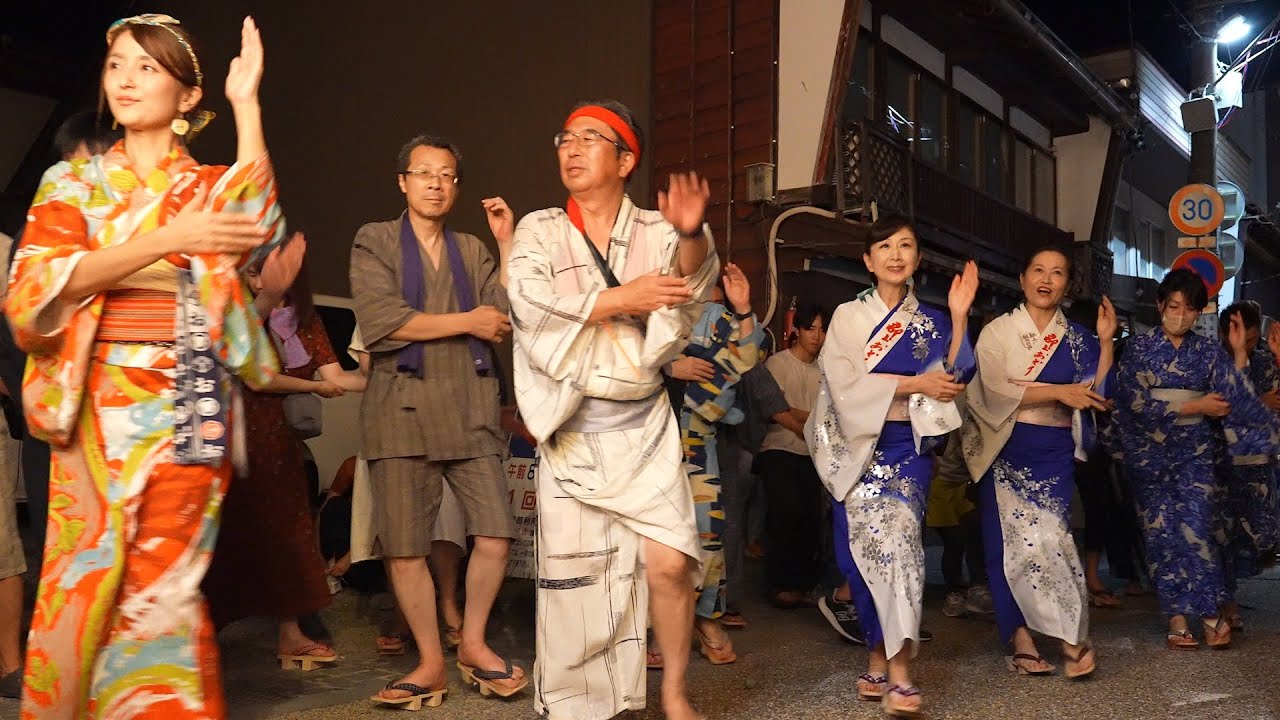 郡上おどり 徹夜おどり 最終日(深夜) 2024年 / 岐阜県郡上市八幡町